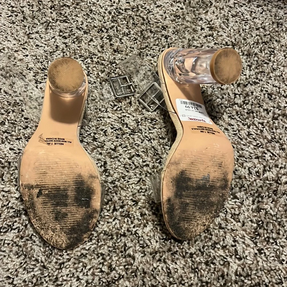 Clear Strap Heels - Picture 3 of 4